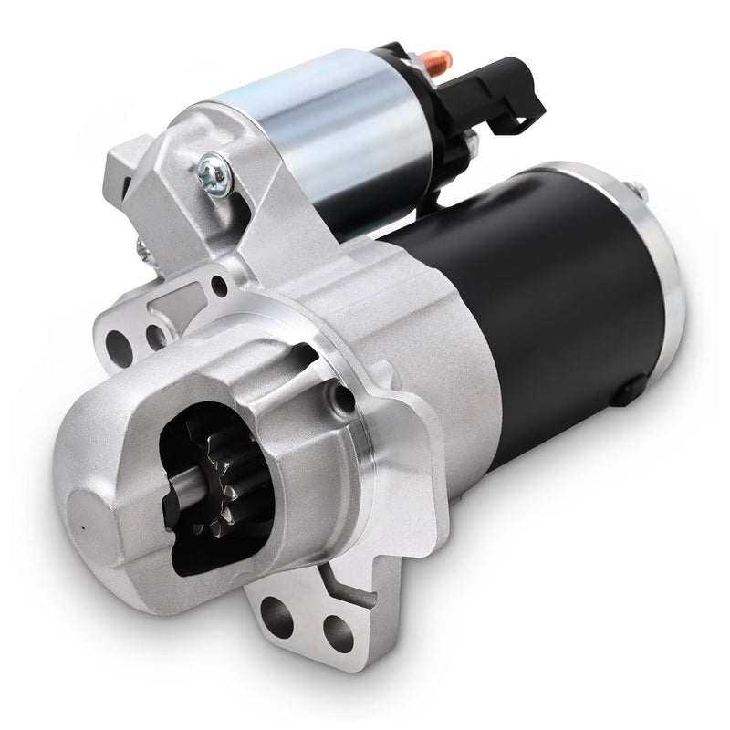Tutor Auto 17986N New Starter Motor Replacement Compatible with Chevy Traverse 09-17, Impala 12-20, GMC Acadia 07-16, Buick Enclave Lacrosse, Cadillac SRX XTS STS, Pontiac Saturn Suzuki, 3.0L 3.6L - Image 1